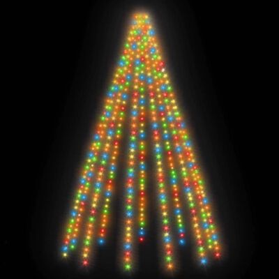 vidaXL Kerstboomverlichting 500 LED's meerkleurig binnen/buiten 500 cm