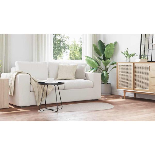 vidaXL Vloerkleden HUARTE Zand 80 x 150 cm Polyester