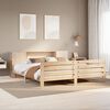 vidaXL Bedframe zonder matras massief grenenhout 180x200 cm