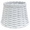 vidaXL Plafondlampenkap &Oslash;25x17 cm wicker wit
