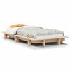 vidaXL Bedframe zonder matras massief grenenhout 75x190 cm