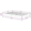 vidaXL Bedframe massief hout wit 120x200 cm