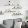 vidaXL Wandschappen 4 st 60x9x3 cm sonoma eikenkleurig