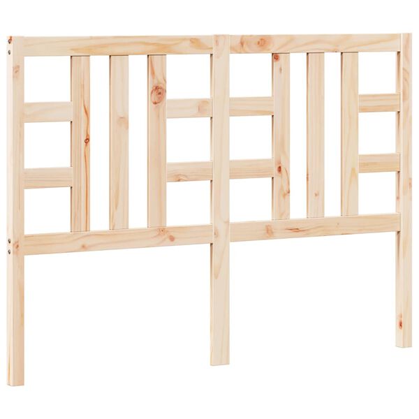 vidaXL Hoofdbord 141x4x100 cm massief grenenhout