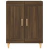 vidaXL Dressoir 69,5x34x90 cm bewerkt hout bruin eikenkleur