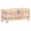 vidaXL Opbergkist 90x40x40 cm massief acaciahout