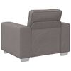vidaXL Bank Taupe 100 x 77 x 82 cm Stof