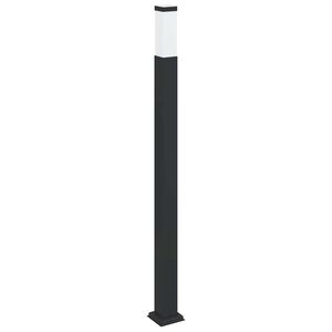 vidaXL Bolderverlichting 110 cm Zwart IP44