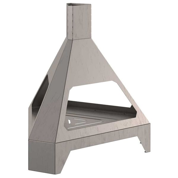 vidaXL Vuurkorf Bruin 50 x 43 x 52 cm Staal