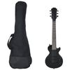 vidaXL Gitaar voor beginners elektrisch met tas 3/4 30" zwart