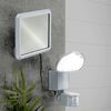 HI Tuinverlichting met bewegingssensor solar LED kunststof
