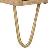 vidaXL Dressoir 80x30x75 cm massief mangohout