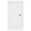 vidaXL Dressoir 37,5x35,5x67,5 cm bewerkt hout hoogglans wit