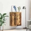 vidaXL Wandkast Oud Hout 69,5 x 34 x 90 cm Bewerkt hout