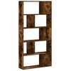 vidaXL Boekenkast 5-laags 80,5x23,5x162,5 cm hout gerookt eikenkleurig