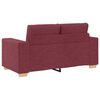 vidaXL Bank 3 pcs Windrood 221 x 80 x 80 cm Linnen-mix stof