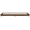 vidaXL Bedframe zonder matras bewerkt hout bruin eikenkleur 90x200 cm