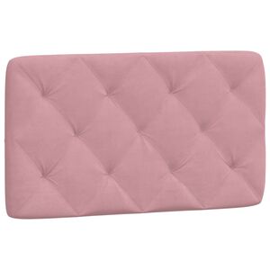 vidaXL Hoofdbordkussen 80 cm fluweel roze
