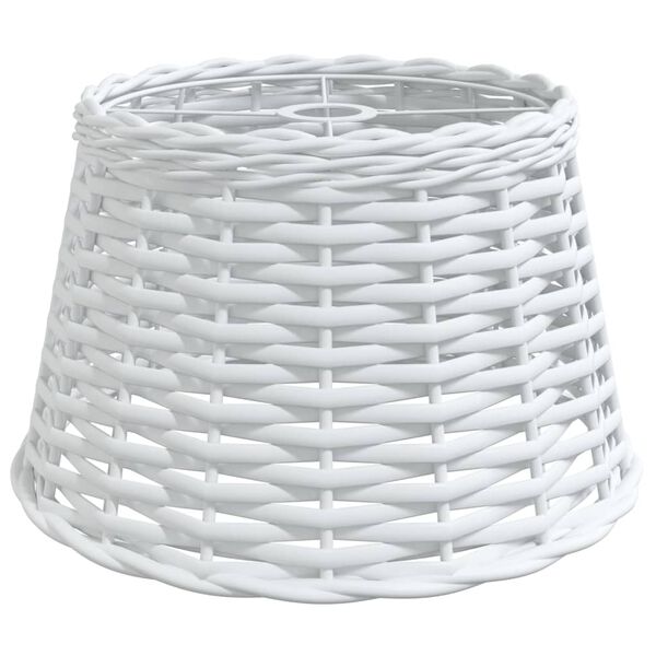 vidaXL Plafondlampenkap &Oslash;38x23 cm wicker wit
