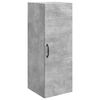 vidaXL Wandkast Betongrijs 33 x 34,5 x 90 cm Bewerkt hout