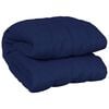 vidaXL Verzwaringsdeken 120x180 cm 5 kg stof blauw
