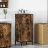 vidaXL Badkamer Kast met lade Gerookt eiken 39,5 x 36 x 88 cm