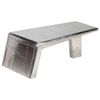 vidaXL Salontafel Aviator vintage luchtvaartstijl aluminium