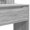 vidaXL Slaapkamer Kaptafels met lade Grijs Sonoma 80 x 39,6 x 135 cm