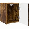 vidaXL TV Wandkast Gerookt eiken 30 x 31 x 40 cm Bewerkt hout