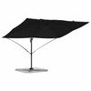vidaXL Cantilever Roma parasol Zwart en Zwart 352 x 251 x 260 cm