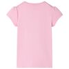 Kindershirt 140 felroze