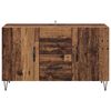 vidaXL Dressoir met lade Oud Hout 100 x 36 x 60 cm Bewerkt hout