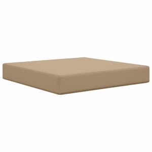 vidaXL Buiten bankkussen Taupe 60 x 60 x 8 cm Polyester