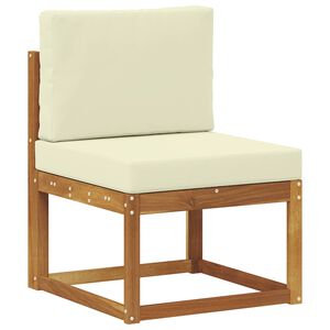 vidaXL Buiten Midden Sofa Massief Acaciahout