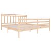 vidaXL Bedframe massief hout 200x200 cm