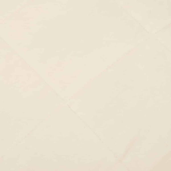 vidaXL Verzwaringsdeken 200x225 cm 13 kg stof lichtcr&egrave;mekleurig