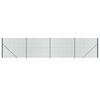 vidaXL Draadgaashek met grondankers 1,6x10 m groen