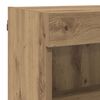 vidaXL TV-wandmeubel Wandgemonteerd 6 pcs Artisan Eiken Bewerkt hout