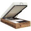 vidaXL Ottoman Bedframe Oudhout 80,5 x 200 cm Geconstrueerd hout