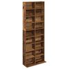 vidaXL CD Kast Oud hout 65 x 23,5 x 175 cm Bewerkt hout