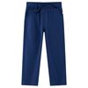 Kinderbroek met trekkoord 116 marineblauw