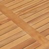 vidaXL Tuintafel 90,5x55,5x30,5 cm massief teakhout