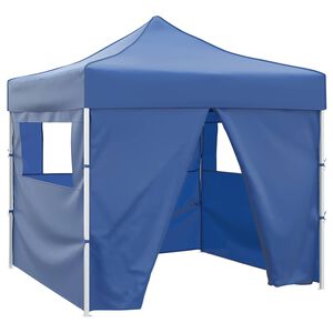 vidaXL Partytent Blauw 291 x 291 x 315 cm Oxford Stof