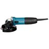 Makita Schijfslijper 230 V 12,5 cm blauw en zwart
