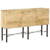 vidaXL Dressoir 118x30x70 cm massief mangohout