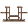 vidaXL Plantenstandaard 110x25x73 cm massief vurenhout