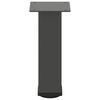 vidaXL Salontafelpoten 4 st 30-32 cm staal antraciet