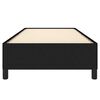 vidaXL Bedframe zonder matras 90x190 cm stof zwart