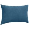 vidaXL Sofa Kussens 2 pcs Blauw 50 x 30 cm Katoen Stof