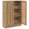 vidaXL Boekenkast 82,5x30,5x115 cm bewerkt hout artisanaal eikenkleur